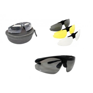 Σκοπευτικά Γυαλιά DV με 3 Ανταλλάξιμους Φακούς