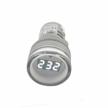 Βολτόμετρο Πίνακος Φ22 AC 60-500V White