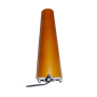 Πορτατιφ L-656 Amber 30cm Γυαλινο